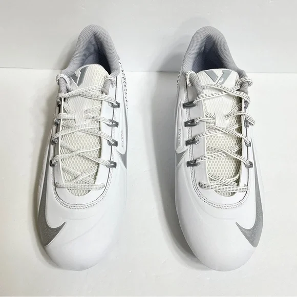 Nike Vapor Edge 360 VC Men's Football Cleats Size 8 DO6294-100 White Wolf Grey - Picture 4 of 5